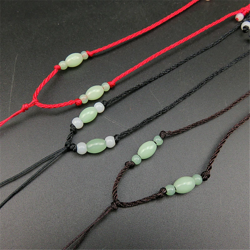 Новая подвеска с бусинами из камней в стиле бохо длинная цепь