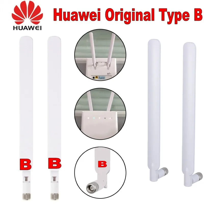 Оригинальная антенна Huawei 2 X внешняя 3G/4G для маршрутизатора B315 и B593 тип B|3G модемы| |