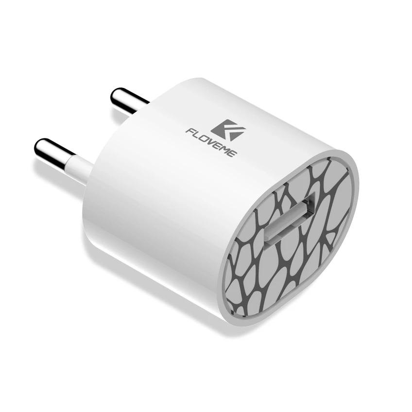 Floveme новый оригинальный USB Адаптер дорожный Зарядное устройство ЕС США