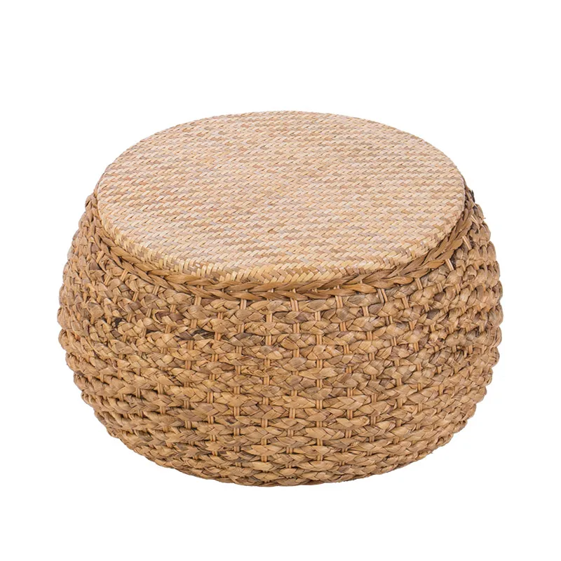 Ротанговый Балконный стул креативный диван скамейка с травой журнальный столик