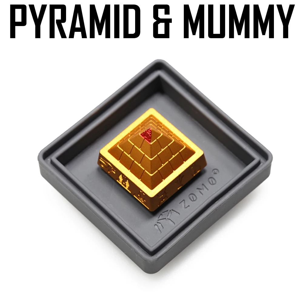 Zomo Мумия Египет Пирамида ремесленник Keycap CNC анодированный алюминий совместимый