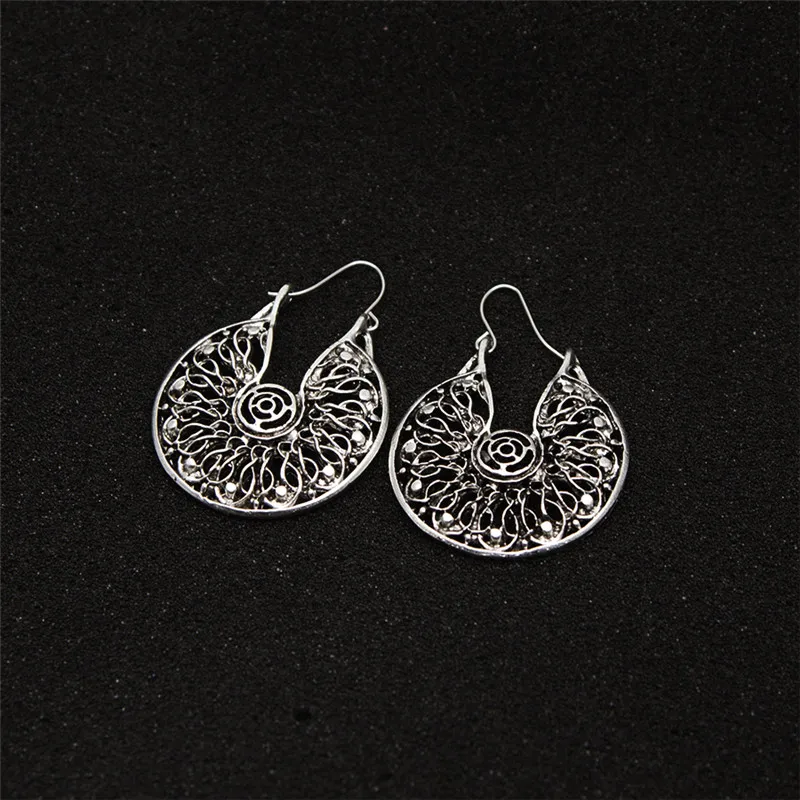 Модные Ретро серьги кольца adolph Женские винтажные длинные Эффектные ювелирные