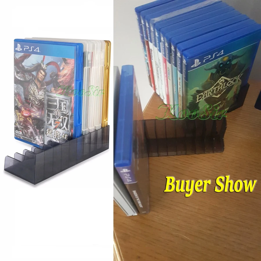 2 шт./упак. PS4 Slim Pro игровые аксессуары подставка для CD диска держатель хранения PS 4