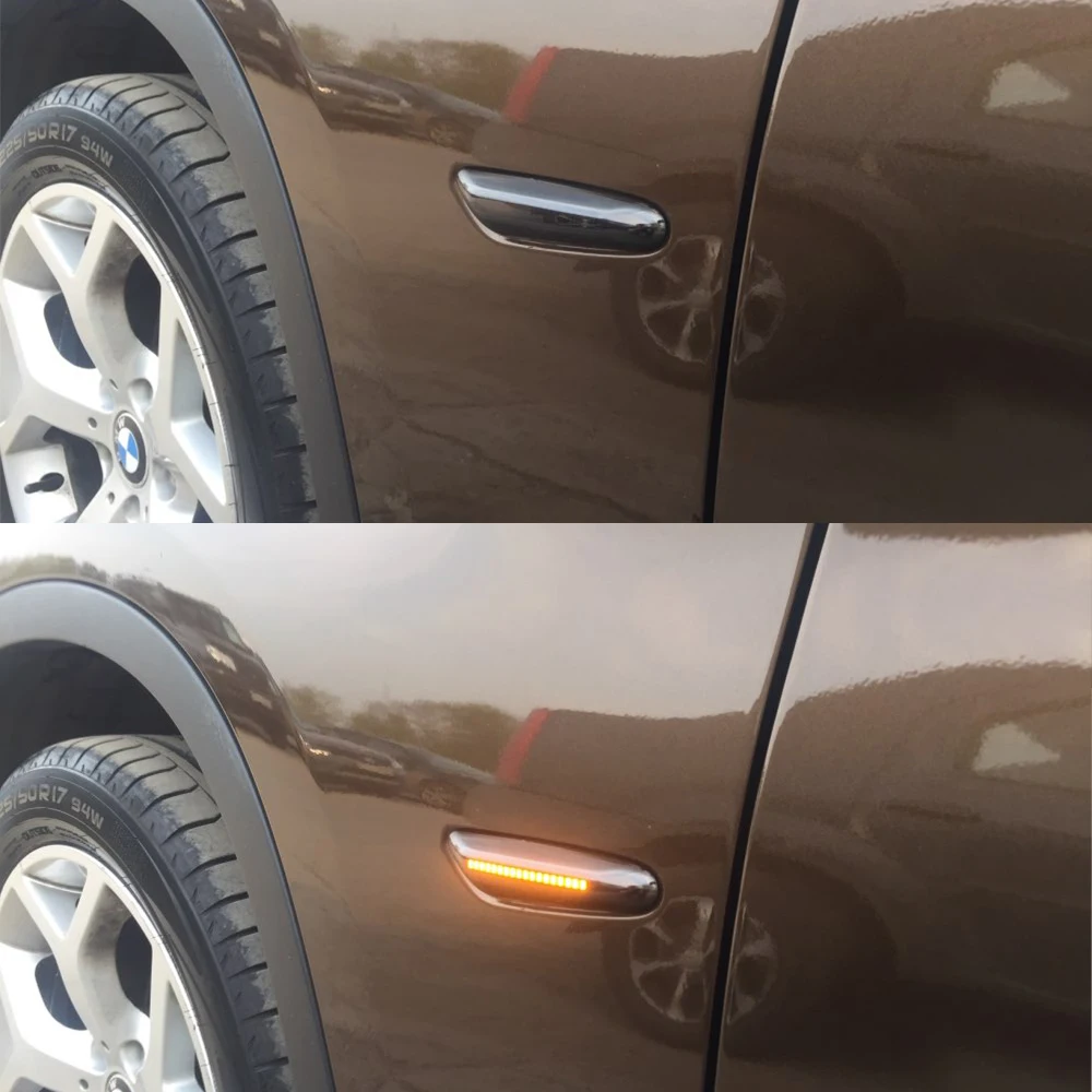 Автомобильная оплетка рулевого светильник лампочка желтого цвета для BMW E46 E36 E53 E90