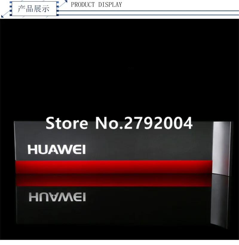 10 шт./лот настольная Вертикальная индикаторная карта с логотипом акриловая