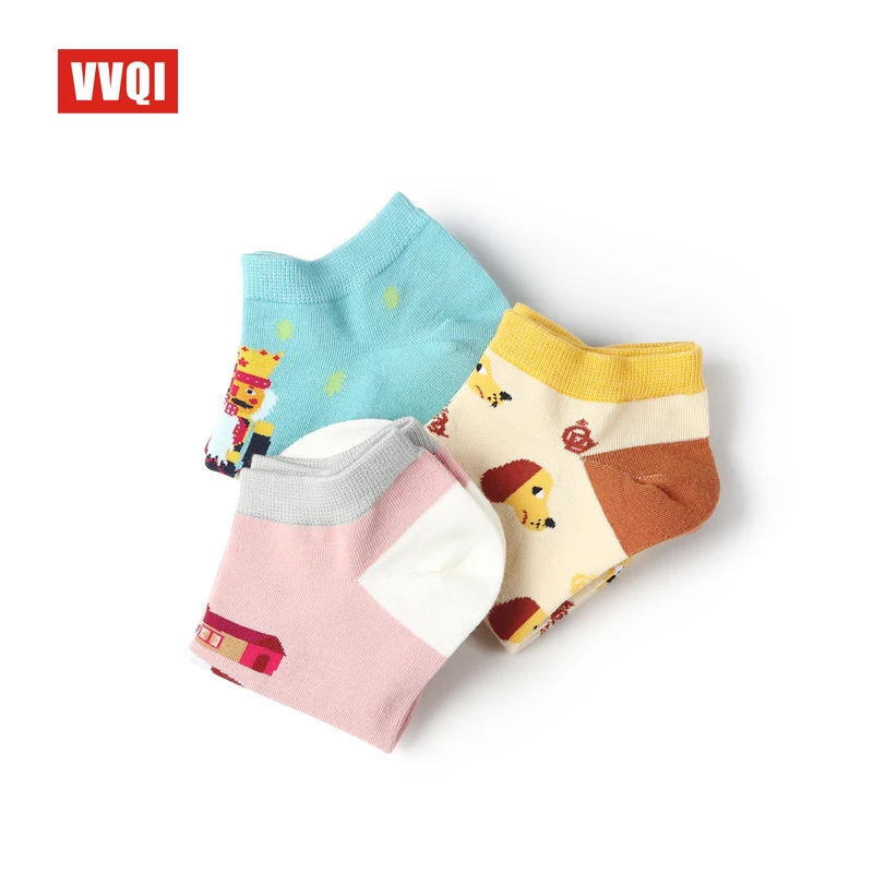 5 pairs summer women socks cotton cartoon cute ankle pink kawaii funny animal fashion short korean style cat e girl | Женская одежда