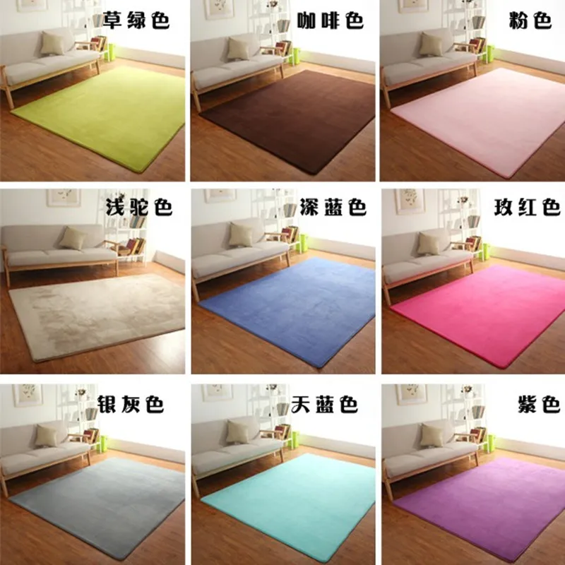 Soft Shaggy Carpets For Living Room carpet Home Warm Plush Floor Rugs fluffy Mats Kids Faux Fur large Area Decorate Rug | Дом и сад