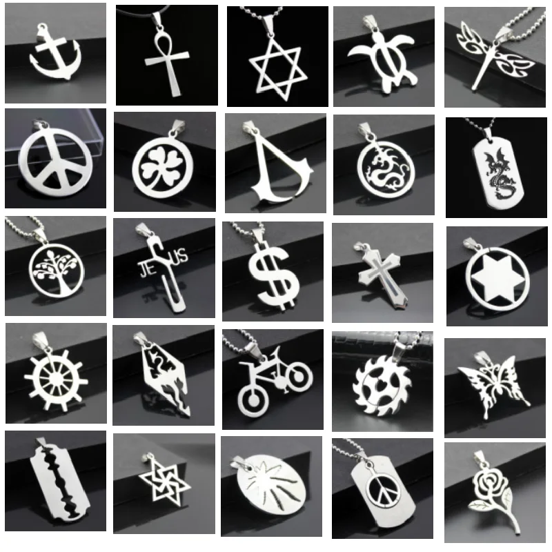 30 шт. подвески из нержавеющей стали|jewelry pendant blanks|pendant jewelry makingjewelry ankle |