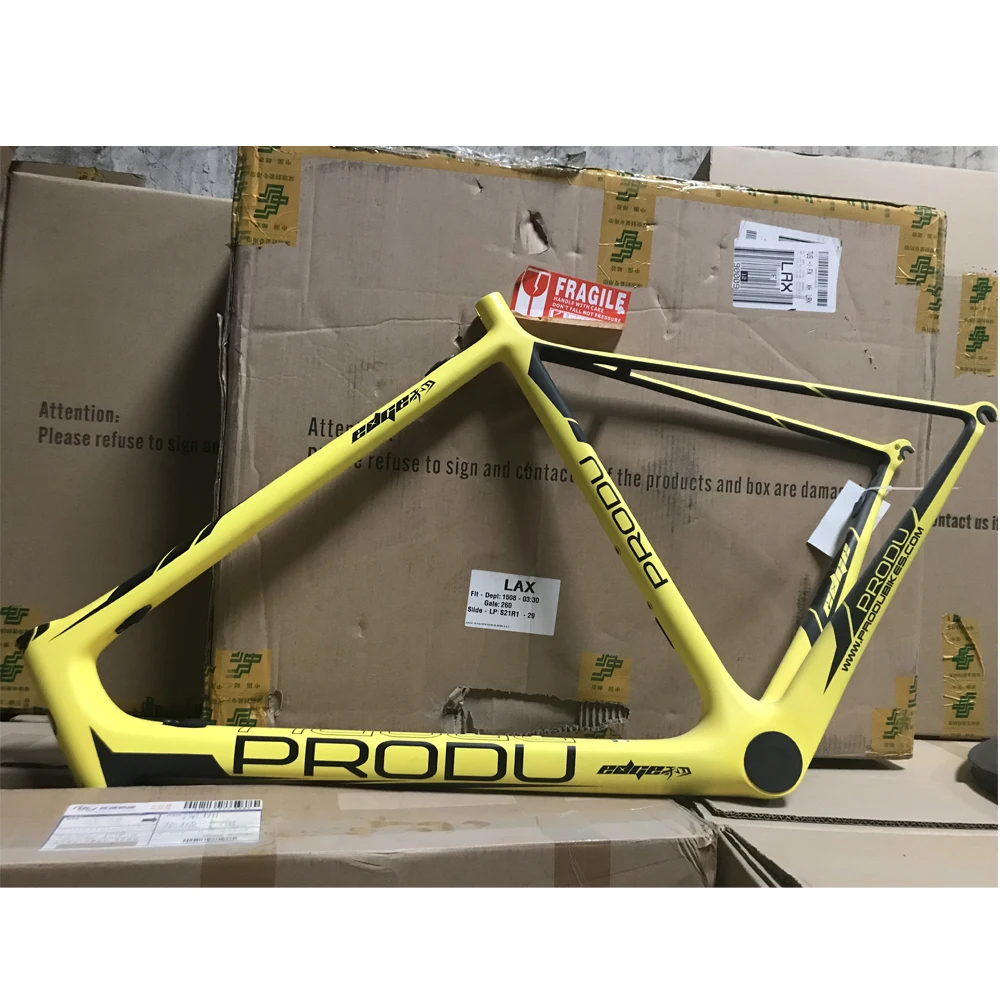 

Free shipping 2017 DengFu Di2 carbon road bike frame UD matt 58cm FM011