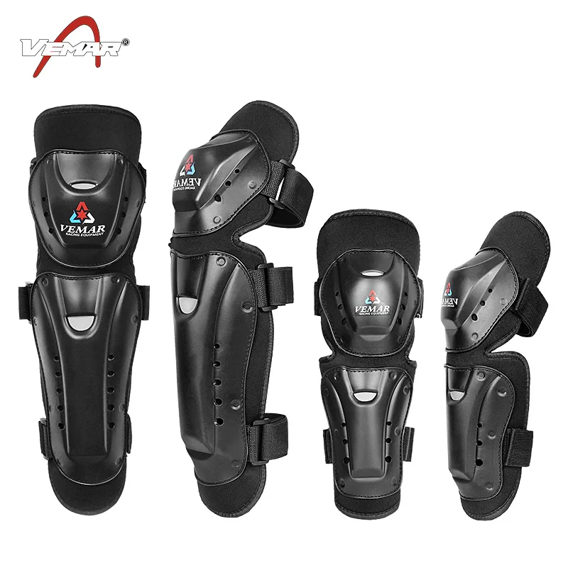 

4pcs VEMAR E-10 Motorcycle Knee Pads Elbow Pads Protector Motocross Racing Off Road MX MTB Protective Gears Moto Knee Brace
