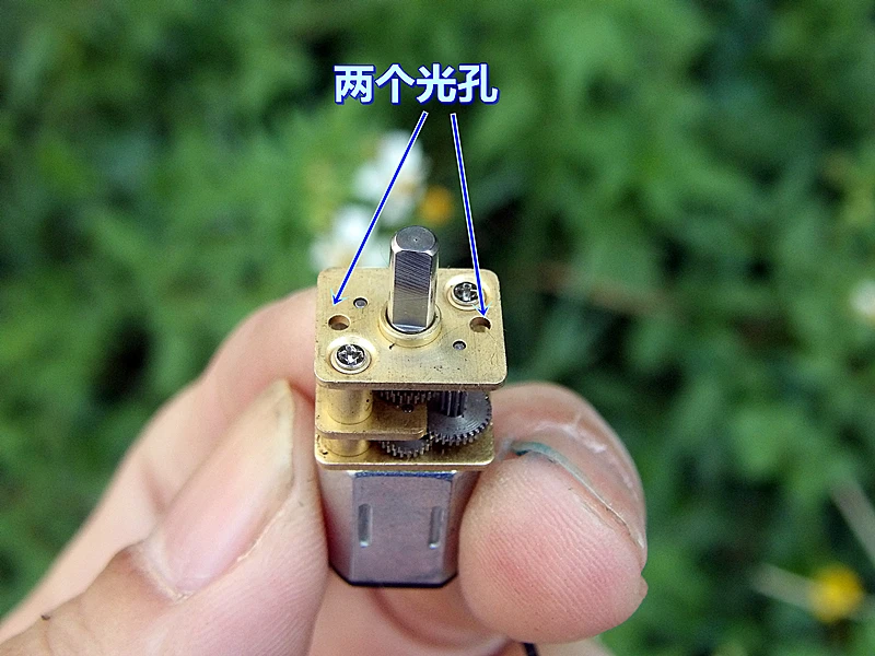 Микро DC 3V-6V для снижения скорости двигателя с полностью металлическим редуктором