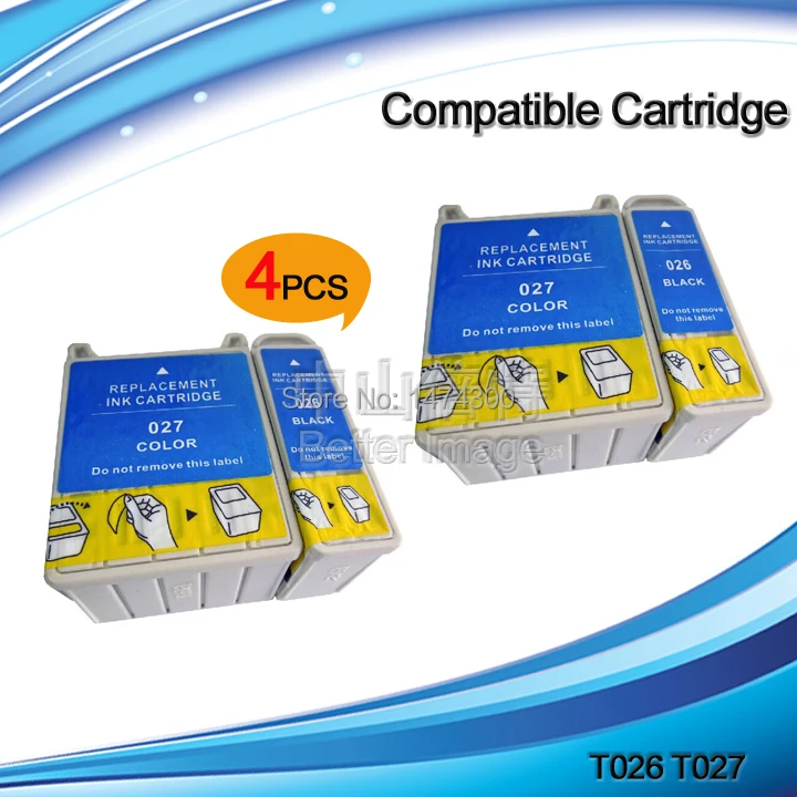 XIMO совместимый чернильный картридж T026 T027 для Stylus C50 Photo 810 820 830 830U 925 935 | Компьютеры