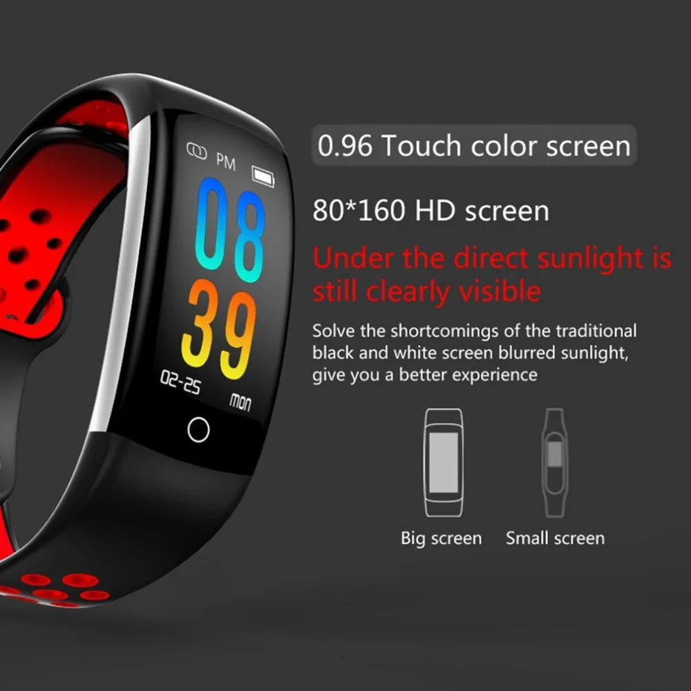 New Smart wristband Color Screen Bracelet Real-Time Heart Rate Monitoring Information Push Call Reminder Waterproof | Электроника