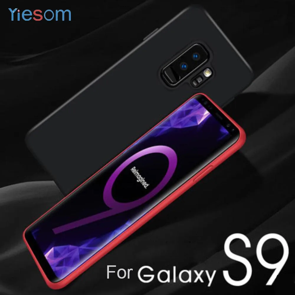 YIESOM Мягкий ТПУ силиконовый чехол для Samsung Galaxy S9 S8 S10 S10e + Plus Note 9 8 задняя крышка