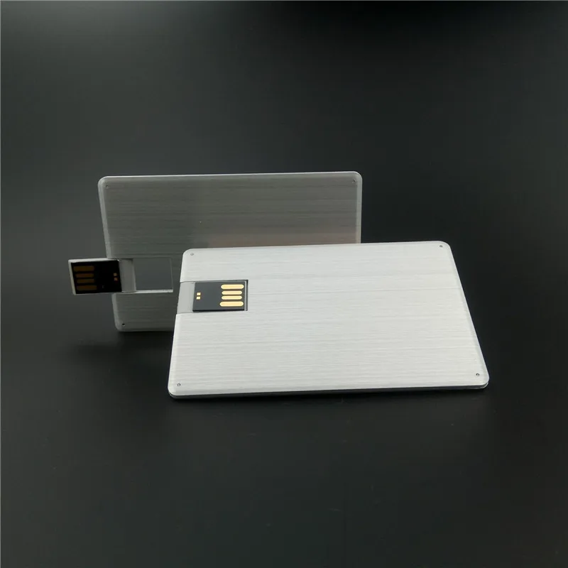 Exuanck круглые металлические серебристые Алюминиевые usb-накопители для кредитных
