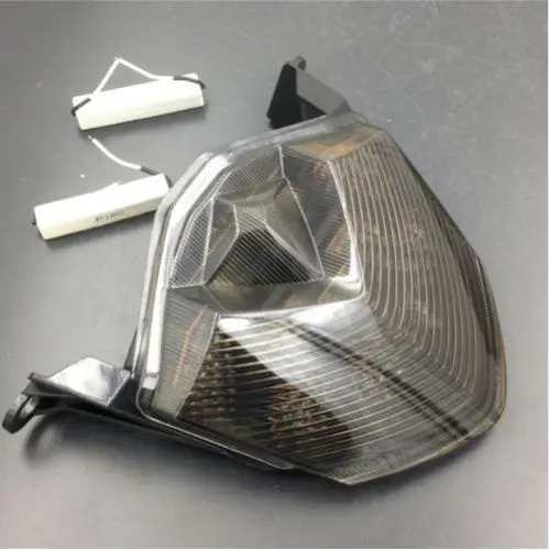 Motorcycle Smoke Tail Brake Stop Turn Signal Integrated LED Light For Kawasaki Ninja ZX10R ZX6R Z750 Z1000 |