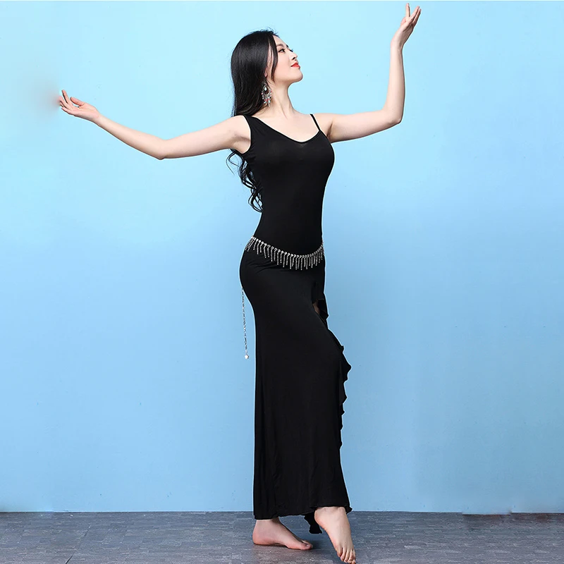 Новинка 2018 года Модальная одежда для танца живота тренировок эластичная