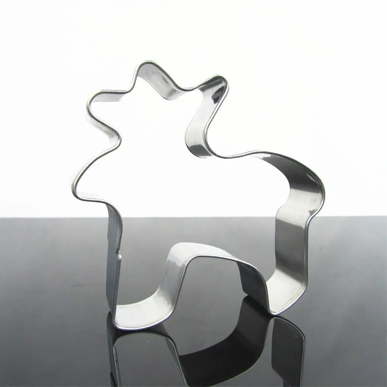 Рождественский олень сахарный торт печенье форма из нержавеющей стали | Дом и сад