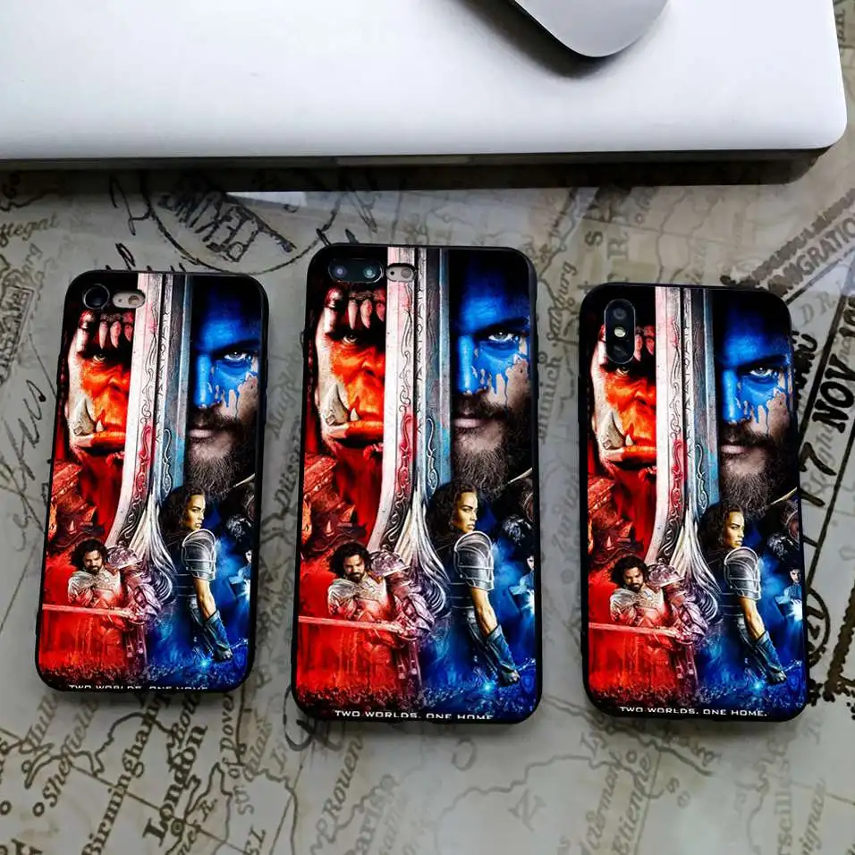 Чехол World Of Warcrafts, мягкий силиконовый чехол для iPhone 11 Pro X 5 S 5S XR XS Max 6 6S 7 8 Plus