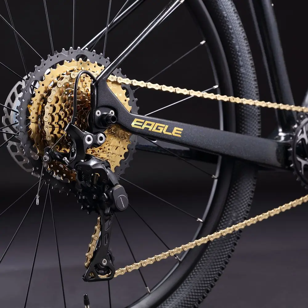 Кассета MTB 12 Скоростей Черное золото S 11-52T широкое соотношение свободное колесо