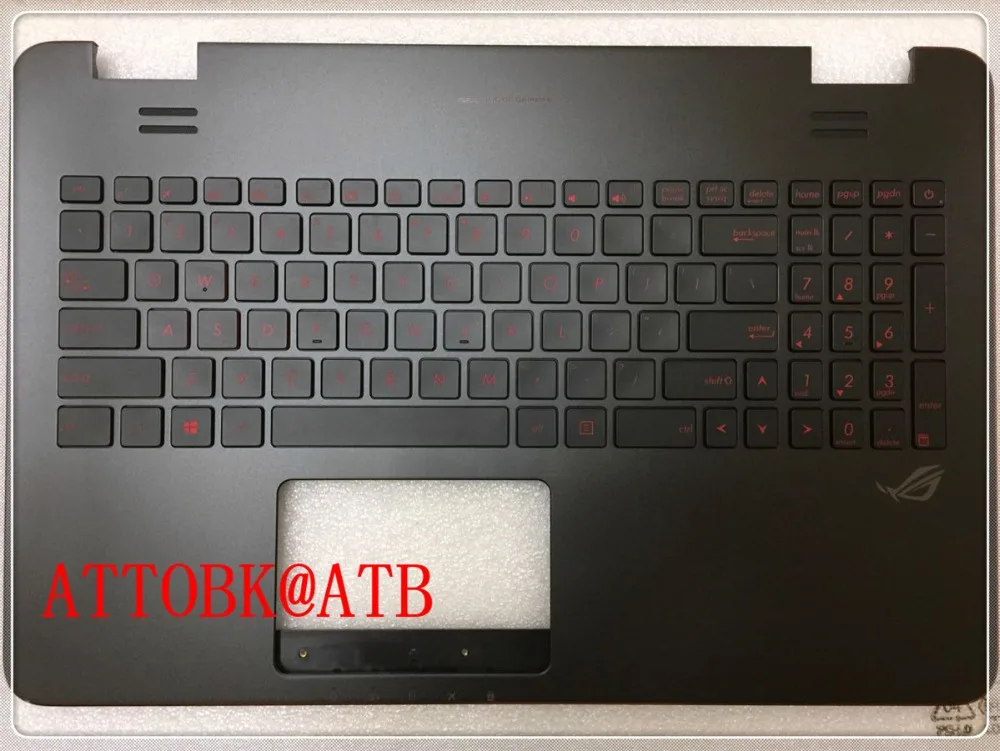Стандартная английская ноутбук palmrest Клавиатура для ноутбука ASUS G551 G58J N551J G551JK N551JQ