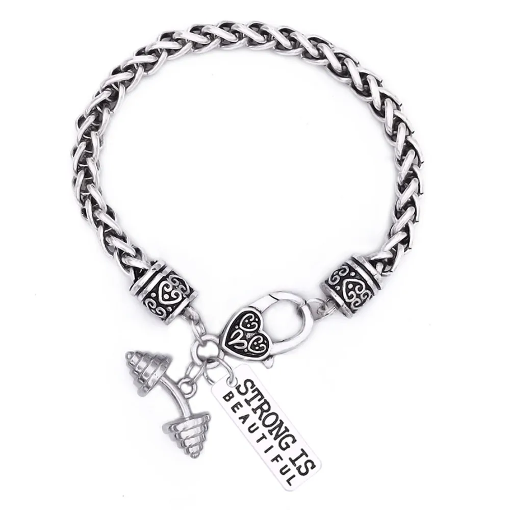 Двойной нос сплав античный посеребренный оптовая торговля тренажерный зал