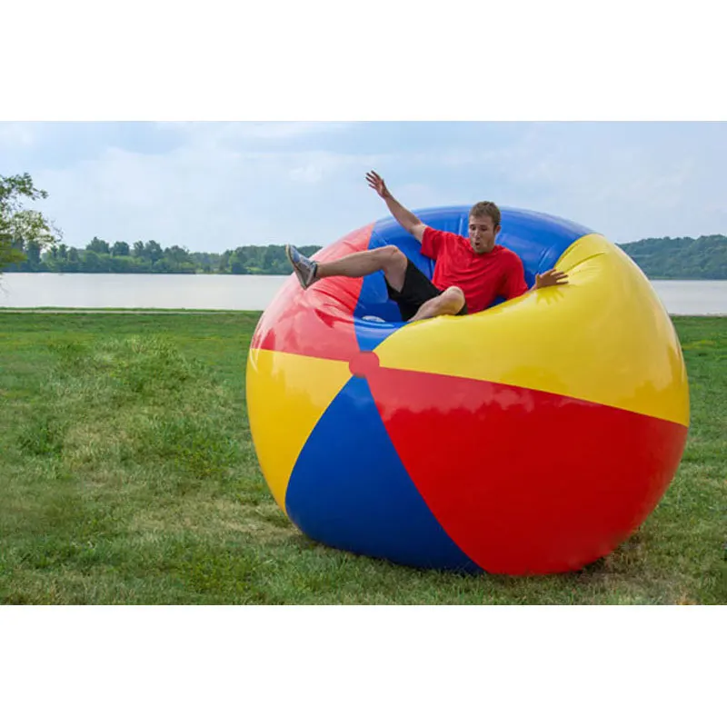 200 см супер большой гигантский надувной матрац пляжный мяч играть летний
