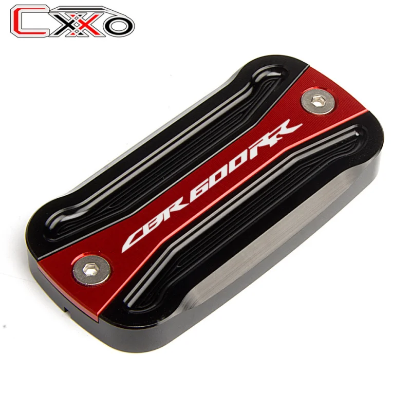 Красный Для Honda CBR600RR CBR 600RR 2003 2004 2005 2006 спереди Главный тормозной цилиндр Жидкости Крышка Резервуара масла Кепки - Цвет: Красный