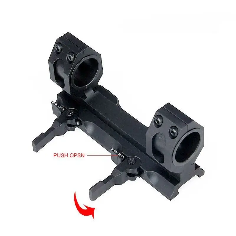 

Tactical Double Ring 25mm and 30mm Rifle Scopes Mount Weaver/Picatinny Scope fits 20mm rail