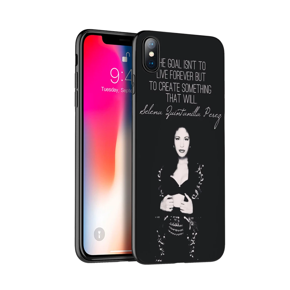 Черный чехол из ТПУ для iphone 5 5s SE 2020 6 6s 7 8 plus X 10 XR XS 11 pro MAX силиконовый Селена