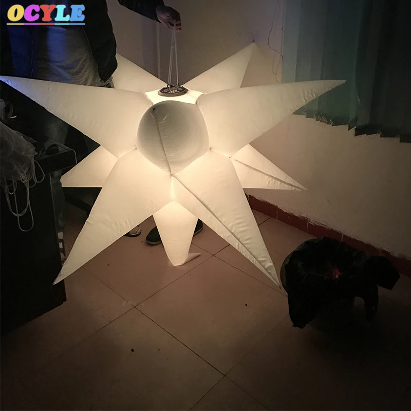 Бесплатная доставка 16 цветов светодиодный светильник надувная звезда вы можете