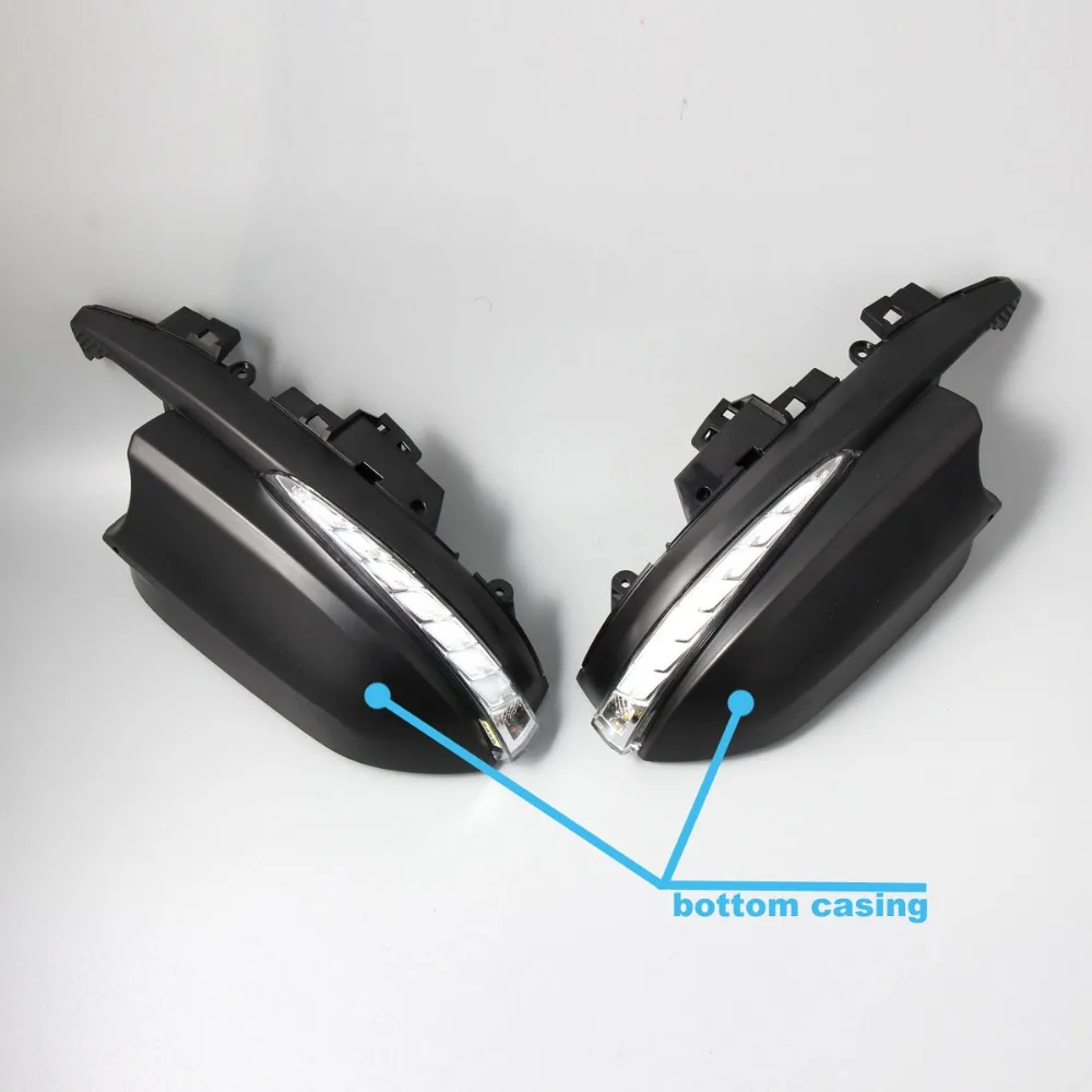 Светодиодная подсветка для зеркала заднего вида поворотник с последовательным