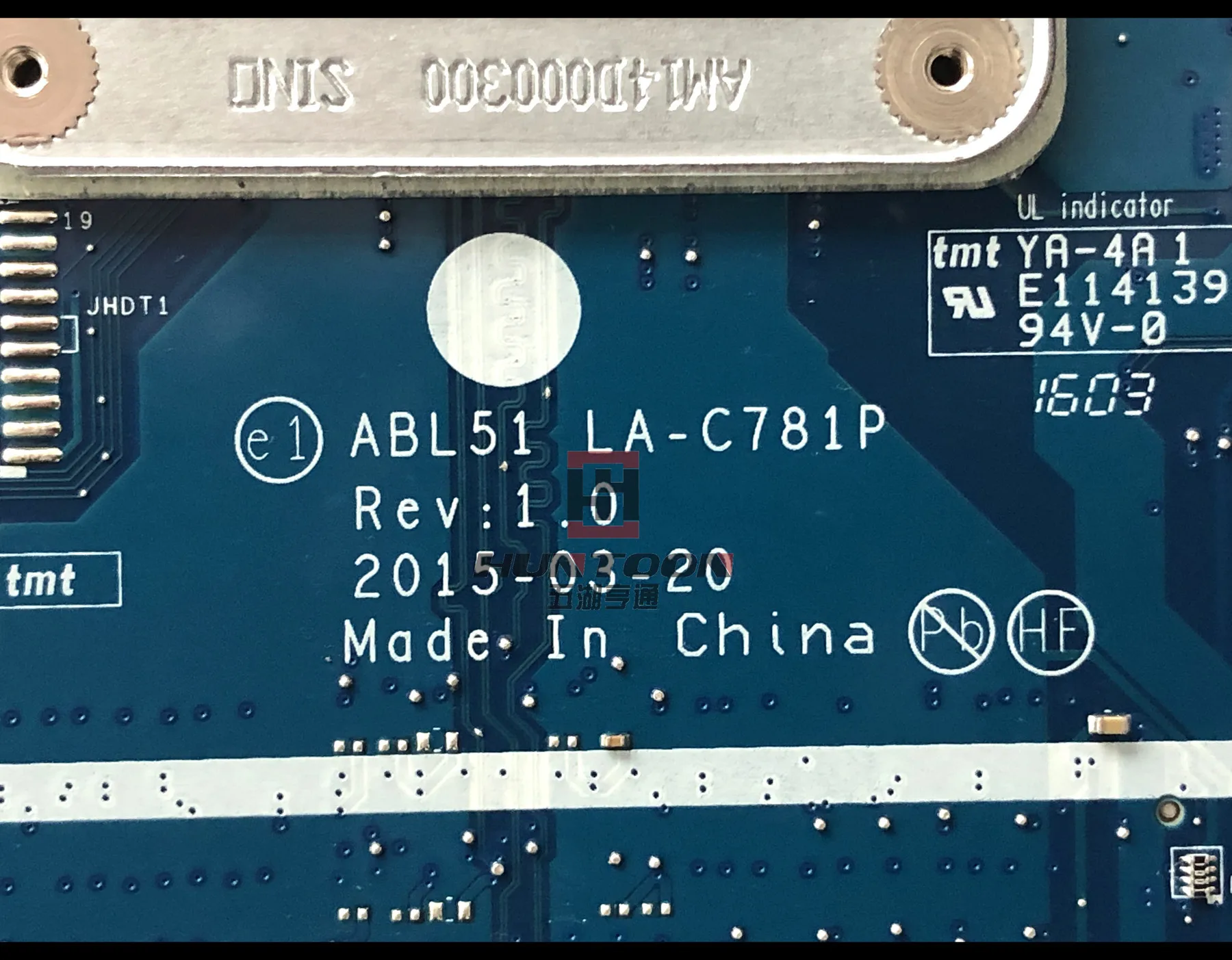 Высокое качество 818487-501 для hp 15-AF Материнская плата ноутбука 818487-001 аккумулятор большой емкости A6-6310 ABL51 LA-C781P R5 M330 1 ГБ GPU полностью протестирована