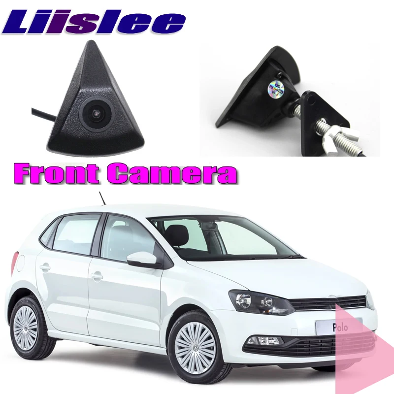 Передняя Автомобильная камера LiisLee с логотипом передняя решетка для Volkswagen VW Polo 6R /
