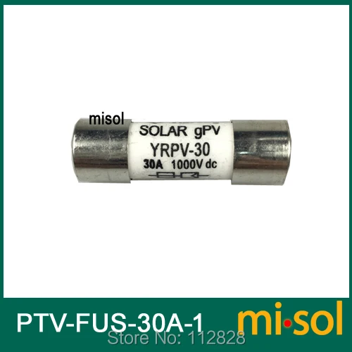 

10 units of PV solar fuse 30a 1000VDC fusible 10x38 gPV