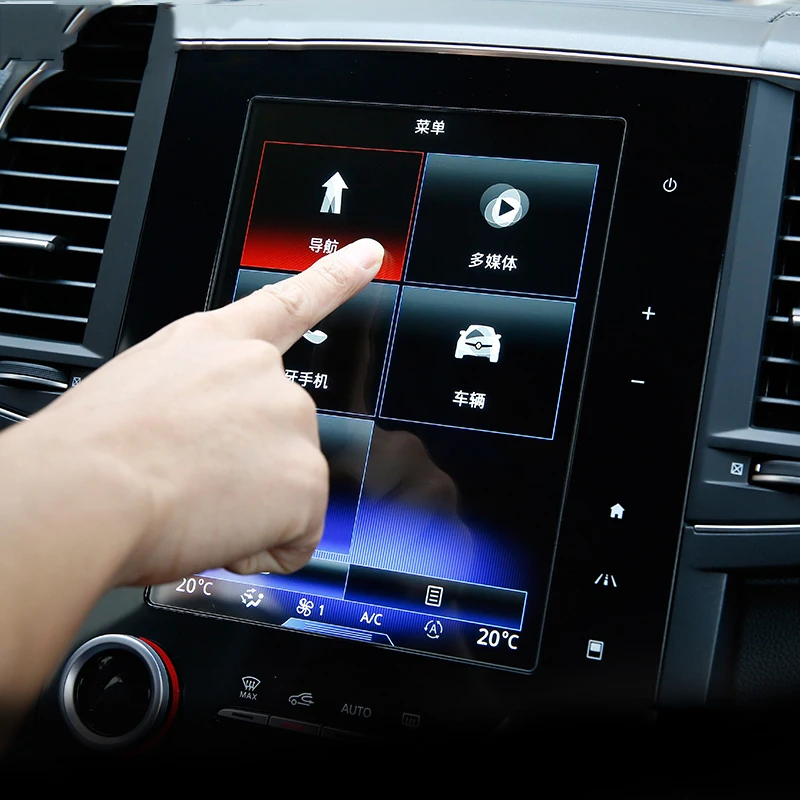 Автомобильная защитная пленка из закаленного стекла для GPS-навигации Стальная