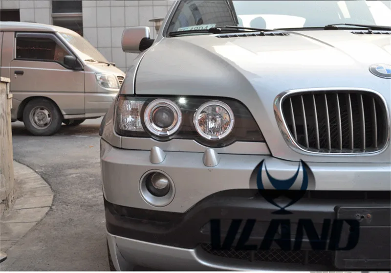VLAND фабрика для автомобиля фара BMW X5 светодиодный 2000 2002 2003 Для головного света с