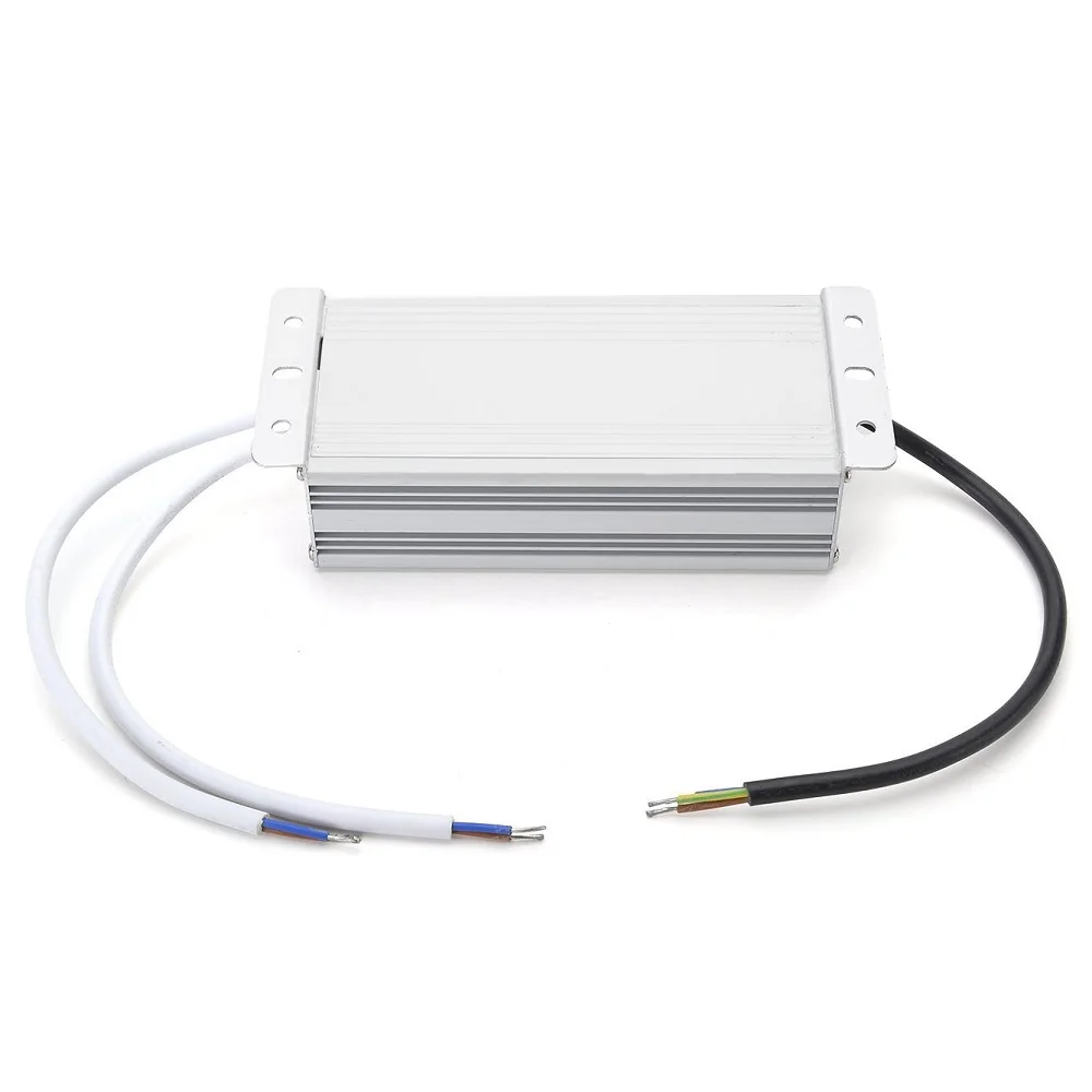 AC110V-220V к источнику питания DC12V 10W 20W 30W 50W 80W 100W IP67 Водонепроницаемый светодиодный