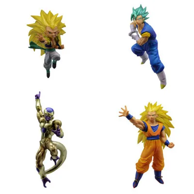 DragonBall Super Battle Fig Series VS Versus Part 03 Gashapon Toys ~ Gotenks Vegito Golden Frieza Goku 100% оригинал | Игрушки и
