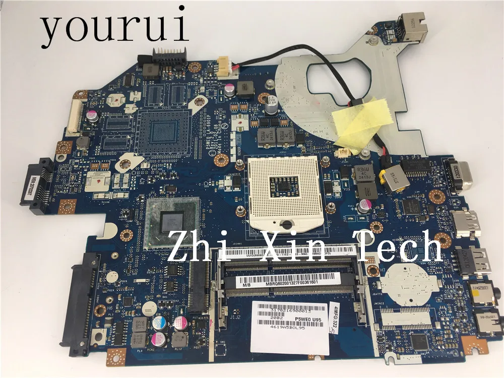 Yourui для ноутбука Acer Ascpise 5750 5750G 5755 Mortherboard P5WE0 LA-6901P протестирован хорошо