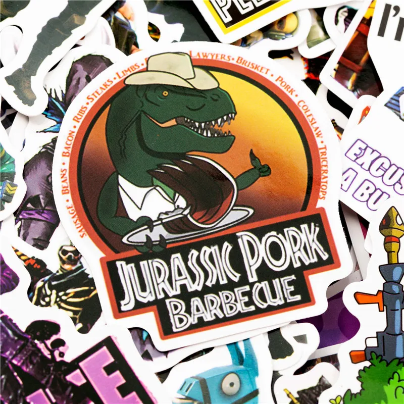 100 шт. Набор стикеров для игр наклейки животных из аниме подарки детей портфель
