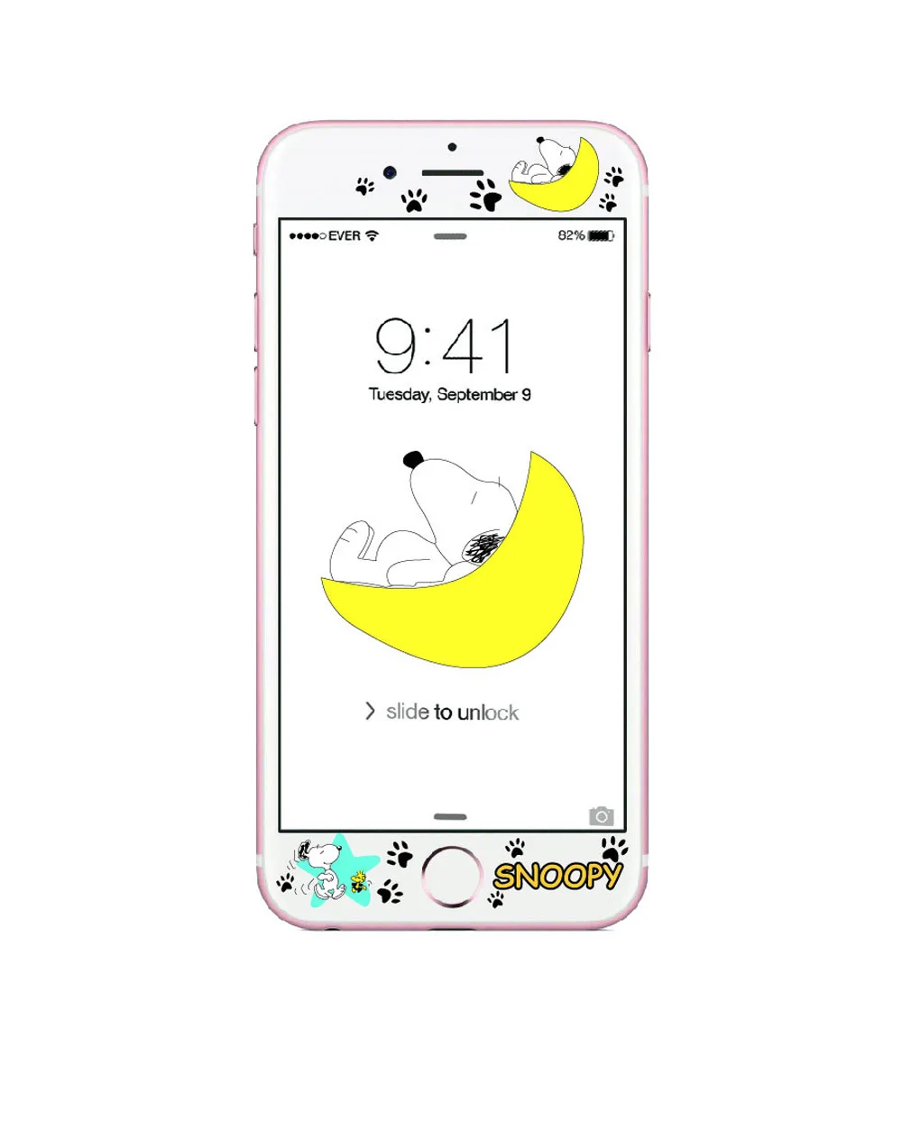 Kitty закаленное Стекло Экран среднего класса против царапин для iPhone 7 8 плюс 6 6s большие сумки из натуральной кожи Duffy и собаки из мультфильма, милая 3D с округленными изогнутыми краями с уровнем твердости 9H HD стеклянная плёнка SH83 - Цвет: Sleep Dog