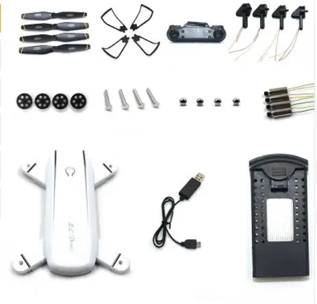 

SG700 DM107 RC Drone Quadcopter spare parts blade motor Protection ring upper body shell USB charger remote controller gear