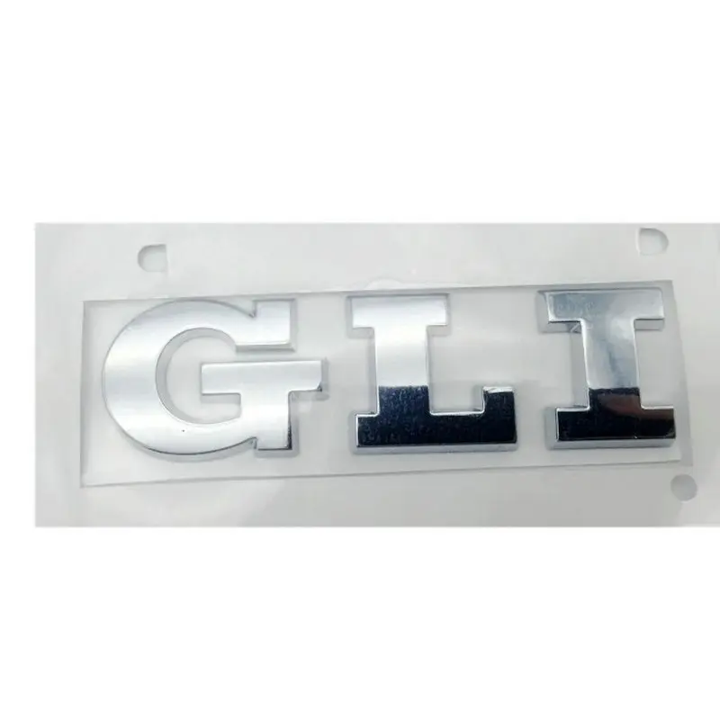 Apply to Jetta GLI Backup box alphabet Post character mark Label ABS Electroplate 1K5 853 675 | Автомобили и мотоциклы