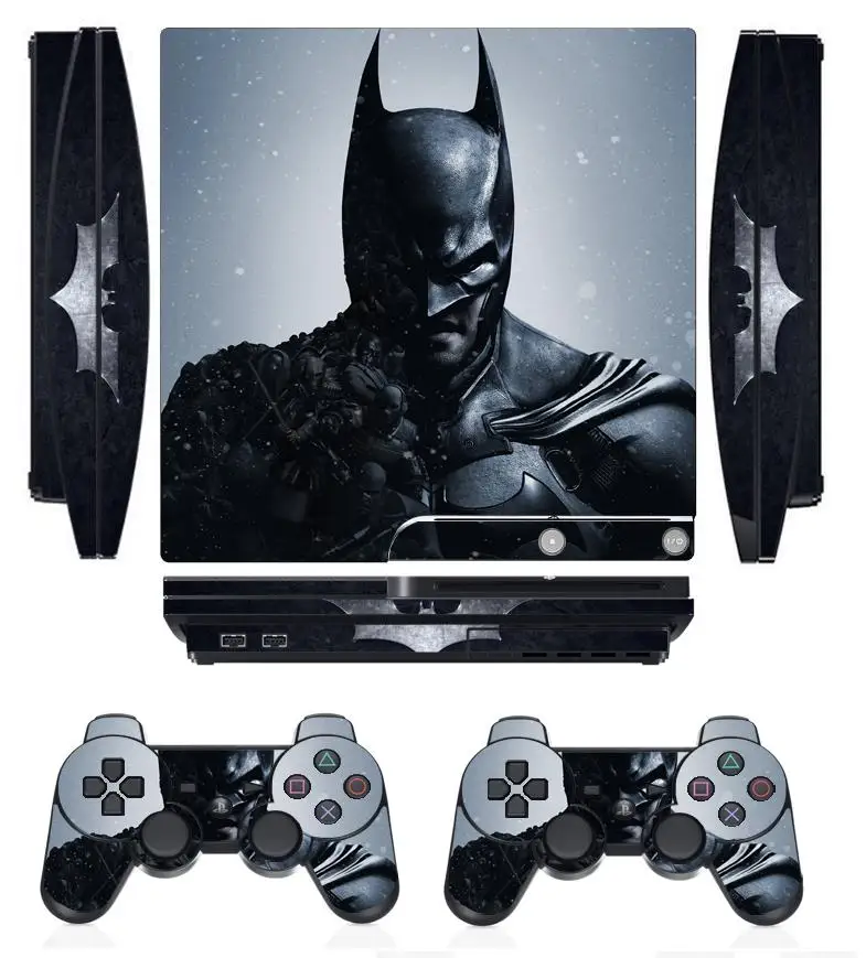 Виниловая защитная пленка Hero 252 для Sony PS3 Slim PlayStation 3 и 2 контроллера|protector sticker|ps3 slim