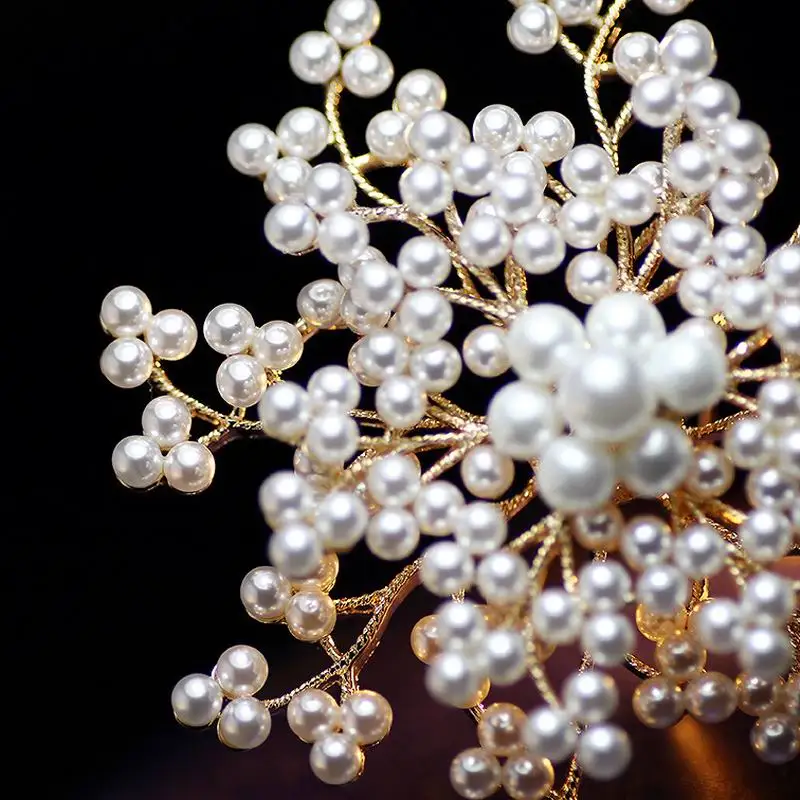 Женские Классические Элегантные Броши с искусственным жемчугом XIAO YOUNG Роскошная