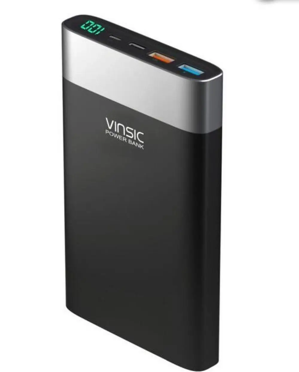 Vinsic 20000 mAh power Bank Быстрая зарядка 3 0 двухсторонняя type C двойное зарядное устройство