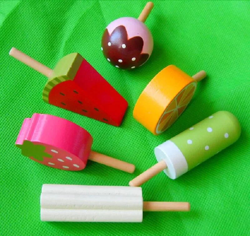 

Fly AC Strawberry Three-Layer Ice Cream Tree Simulated Kitchen Wooden Toys for Children Birthday/Xmas Gift