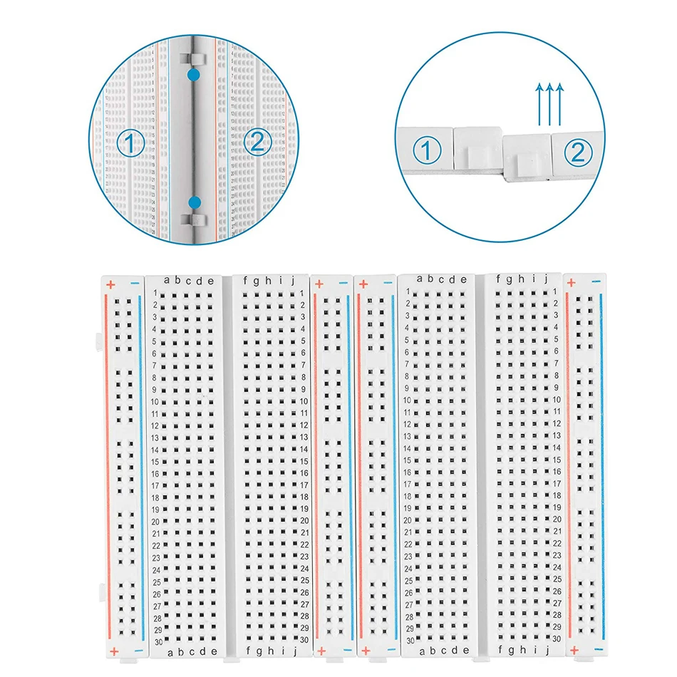 16 6X5 4 см MB 102 MB102 макетная плата 830 точечная безsolderless печатная для хлеба