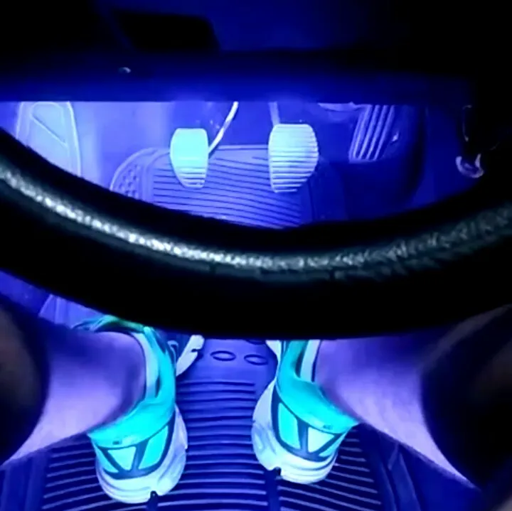 4 полосы/комплект декоративная светодиодная неоновая лампа для салона